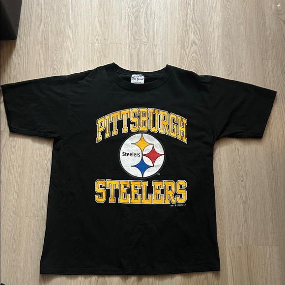 The Game Other - Vintage 90s NFL Pittsburgh Steelers Men’s T-Shirt black XL